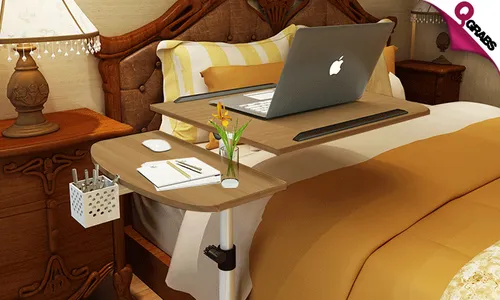 DIY Portable Wooden Laptop Table!